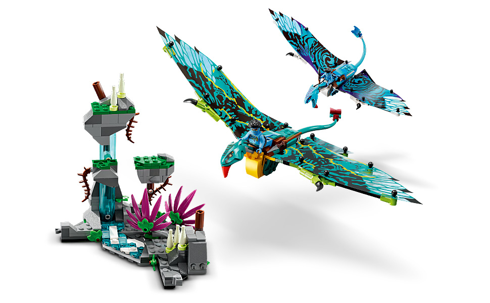 LEGO-Avatar-Jake--Neytiris-First-Banshee-Flight-75572-Building-Toy-Set-572-Pcs-lrm75572